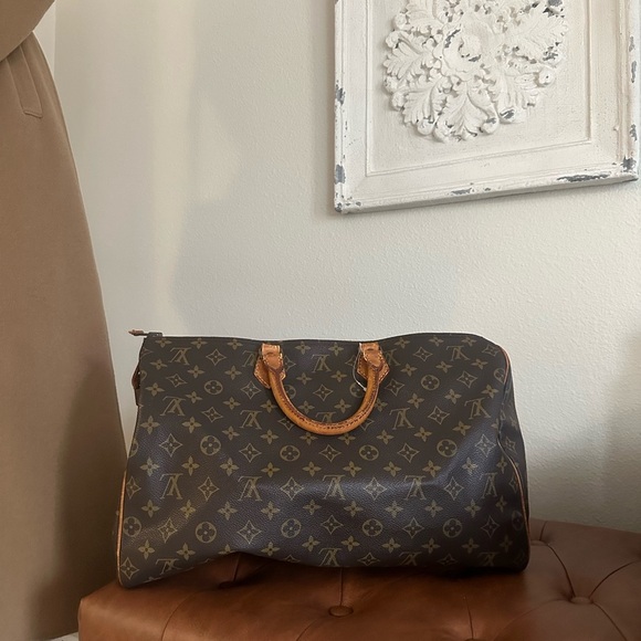 Authentic vintage Louis Vuitton Monogram Speedy 40 well loved - Picture 1 of 15